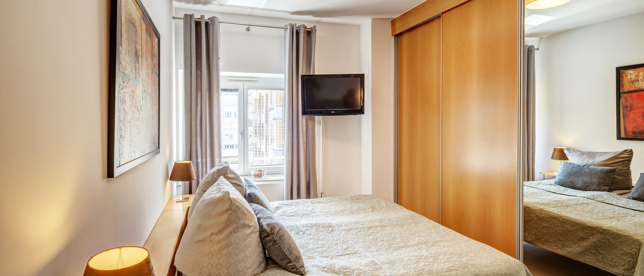 appartamento München Maxvorstadt 01 camera da letto 14928