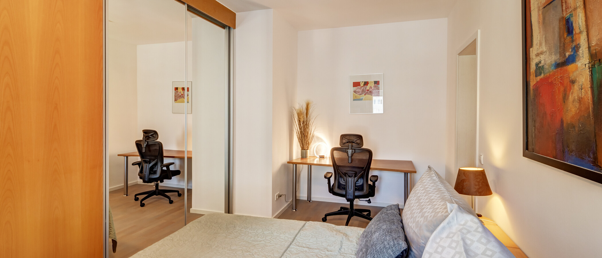 appartamento München Maxvorstadt 02 camera da letto 14928