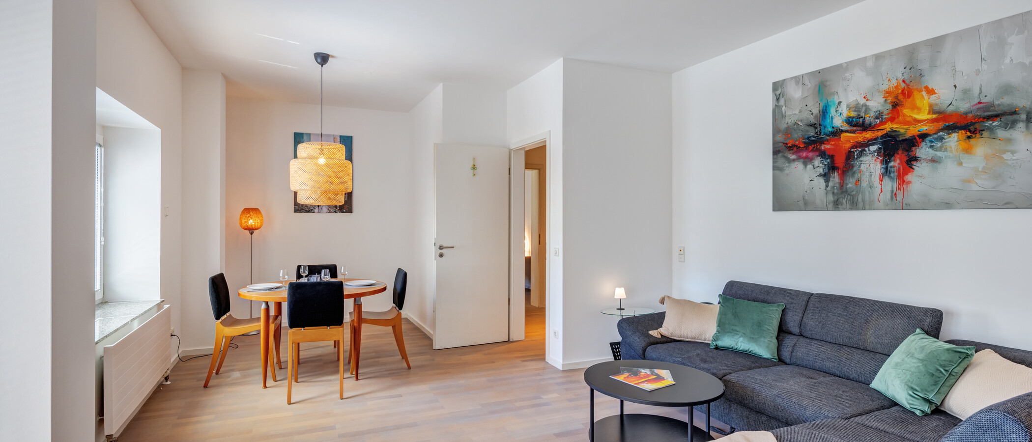 appartamento München Maxvorstadt 03 zona living 14928