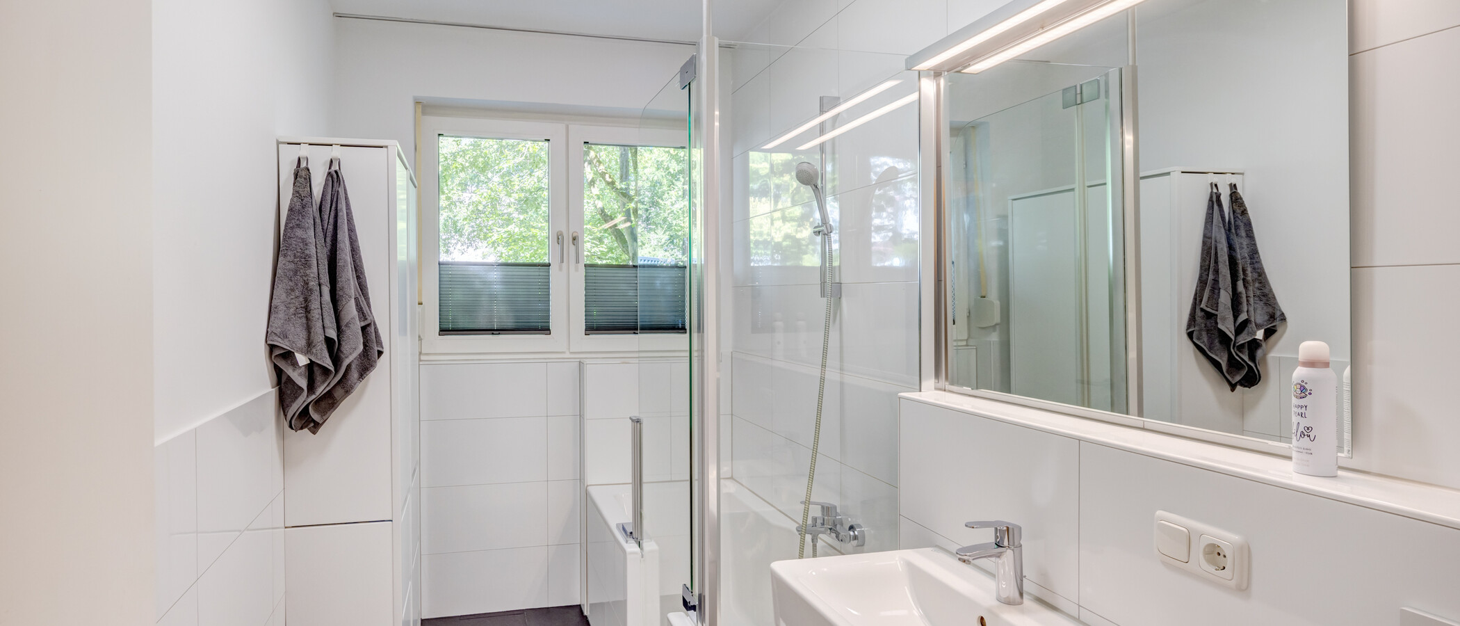 appartamento con giardino München Herzogpark 01 bagno 14929