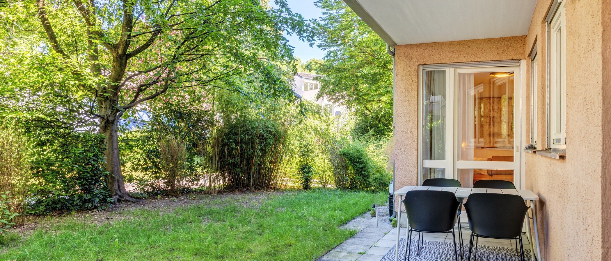 appartamento con giardino München Herzogpark 02 terrazza 14929