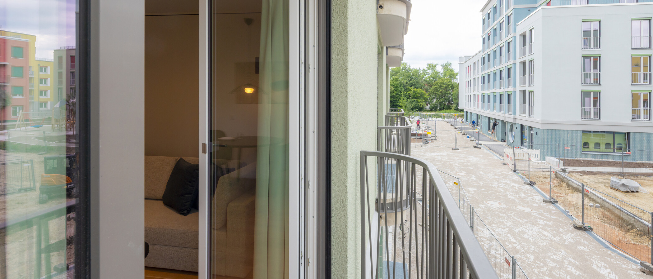 appartamento München Berg am Laim 01 balcone 14932