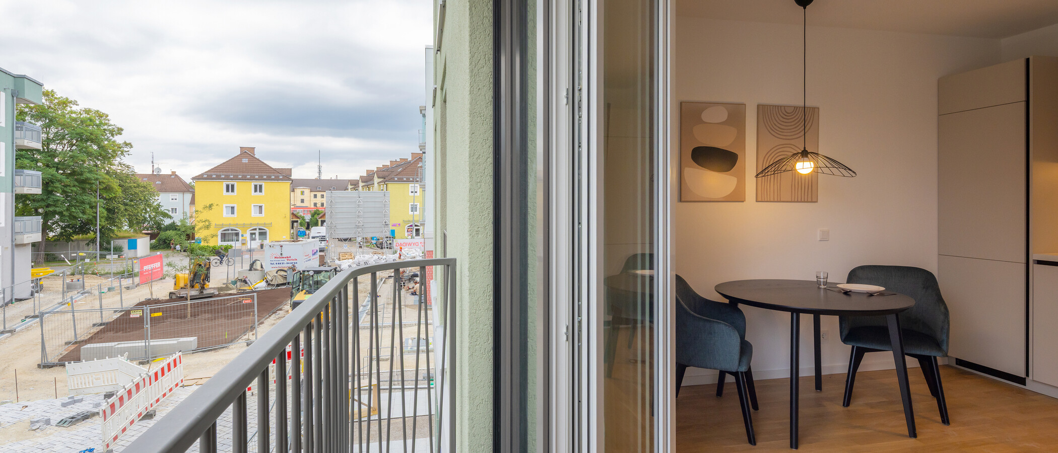 appartamento München Berg am Laim 02 balcone 14932