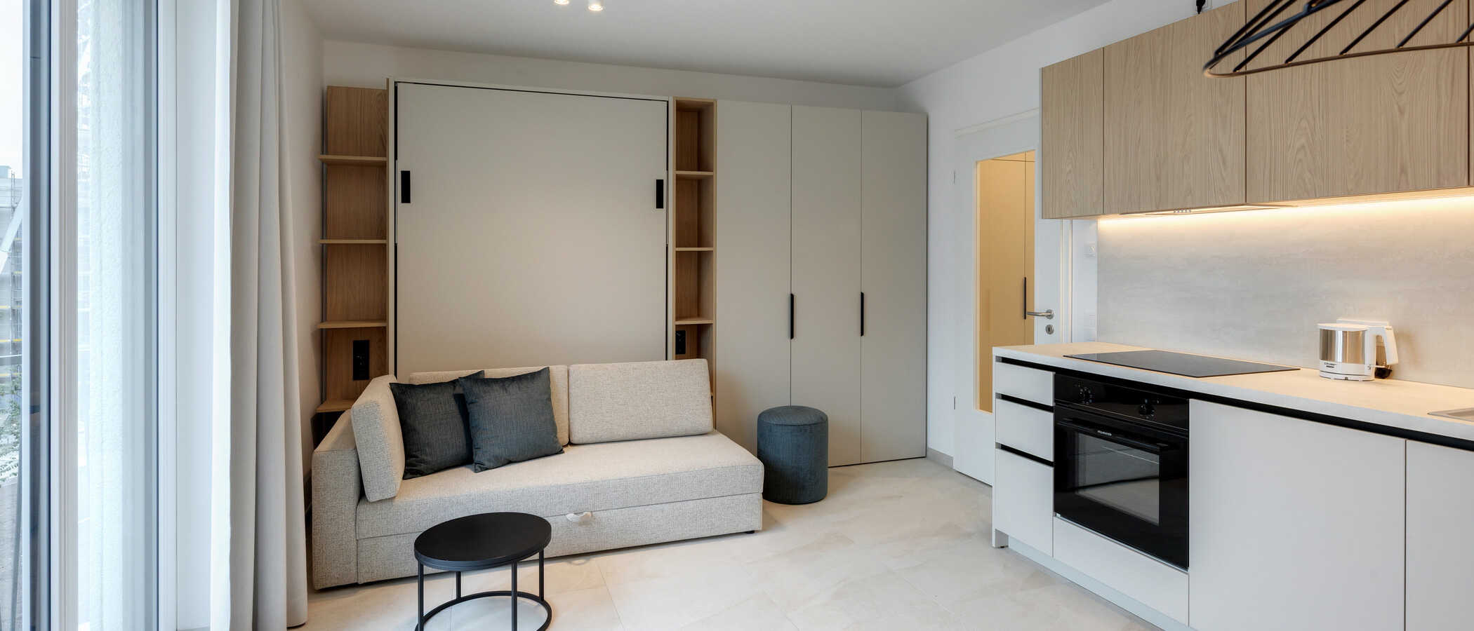 appartamento München Berg am Laim 02 zona living 14933