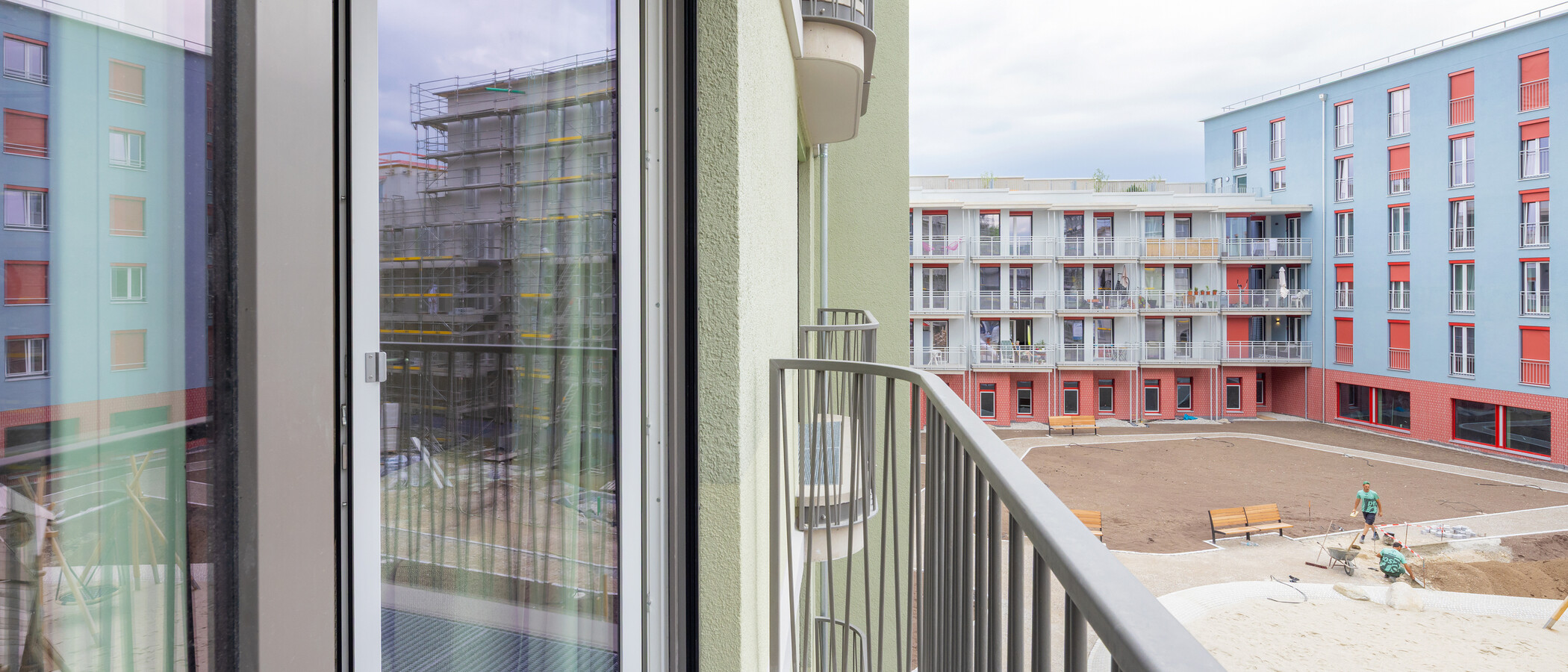 appartamento München Berg am Laim 01 balcone 14934