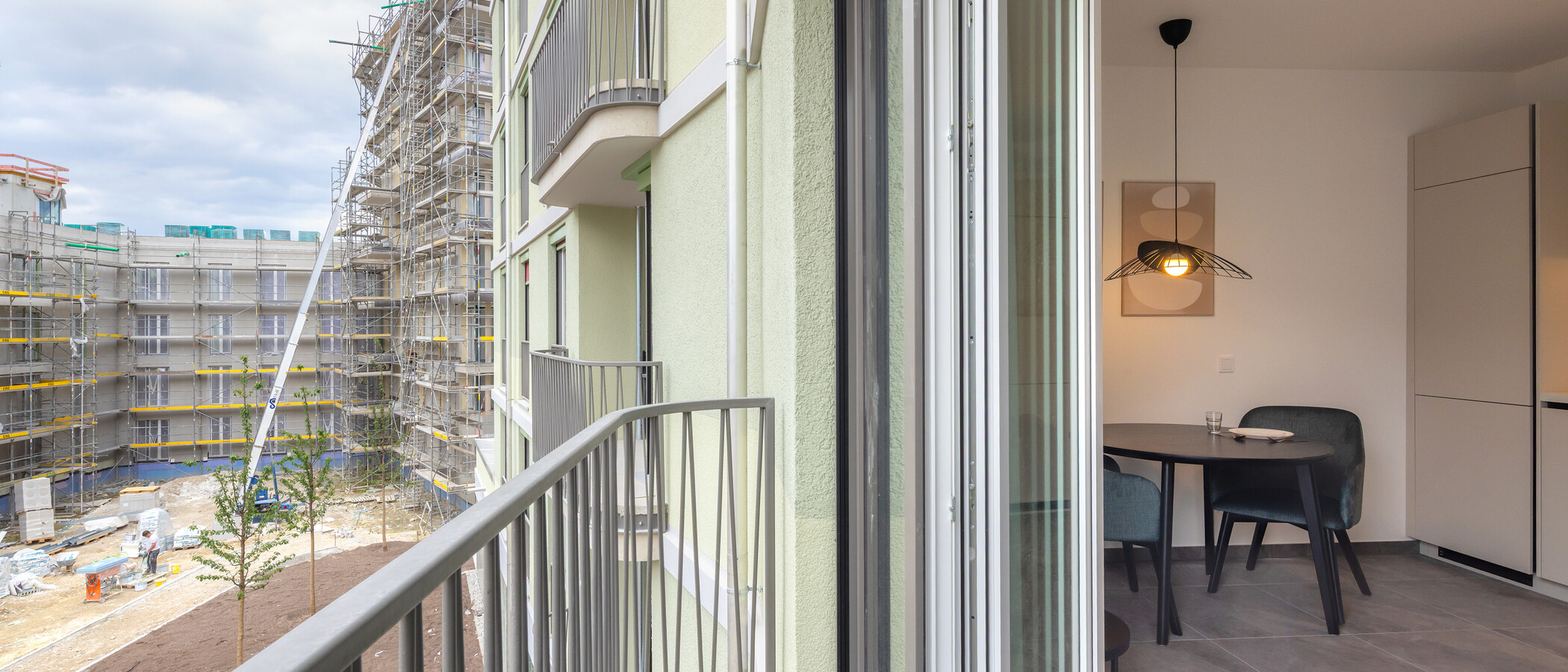 appartamento München Berg am Laim 02 balcone 14934