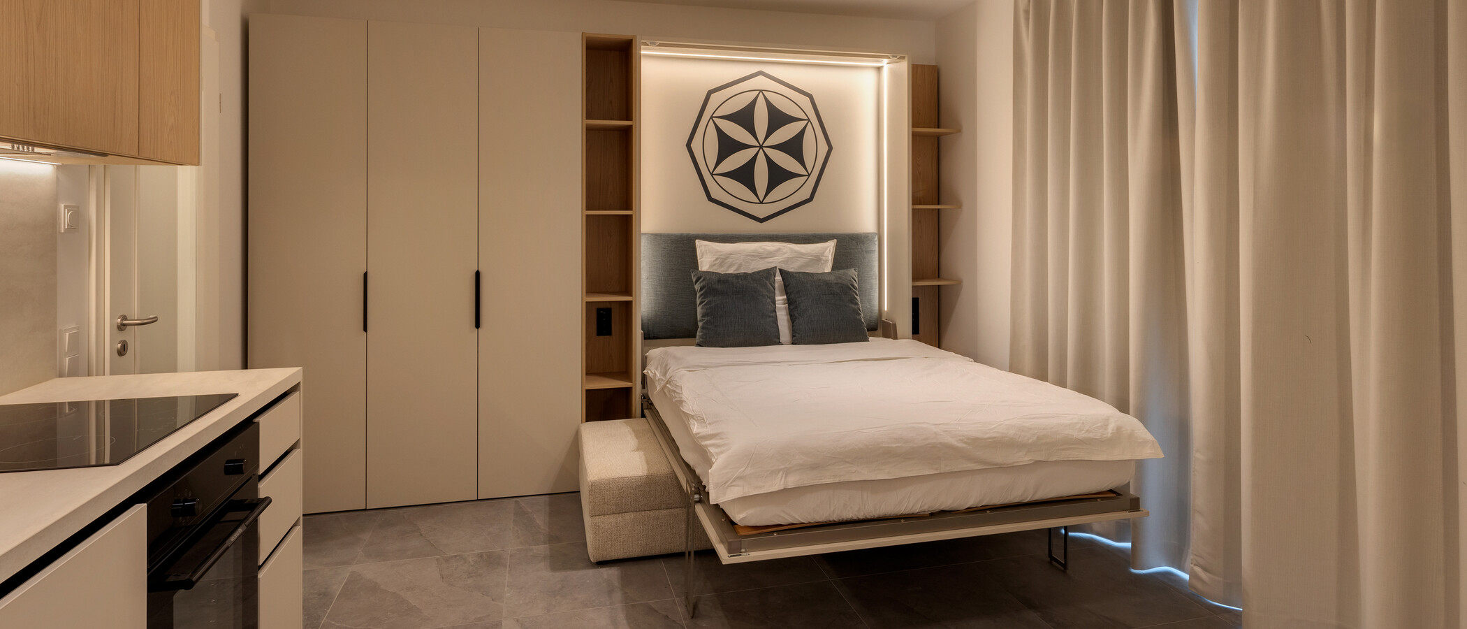 appartamento München Berg am Laim 01 zona notte 14934
