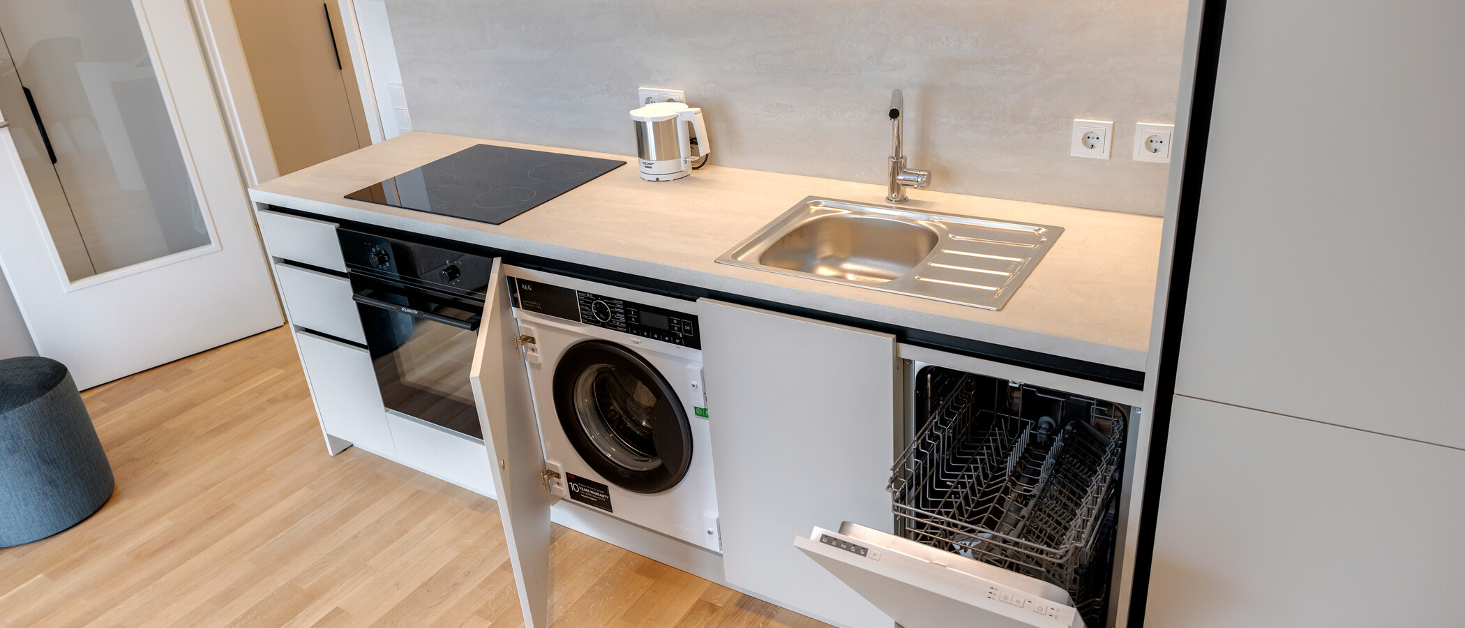 appartamento München Berg am Laim 02 cucina 14935