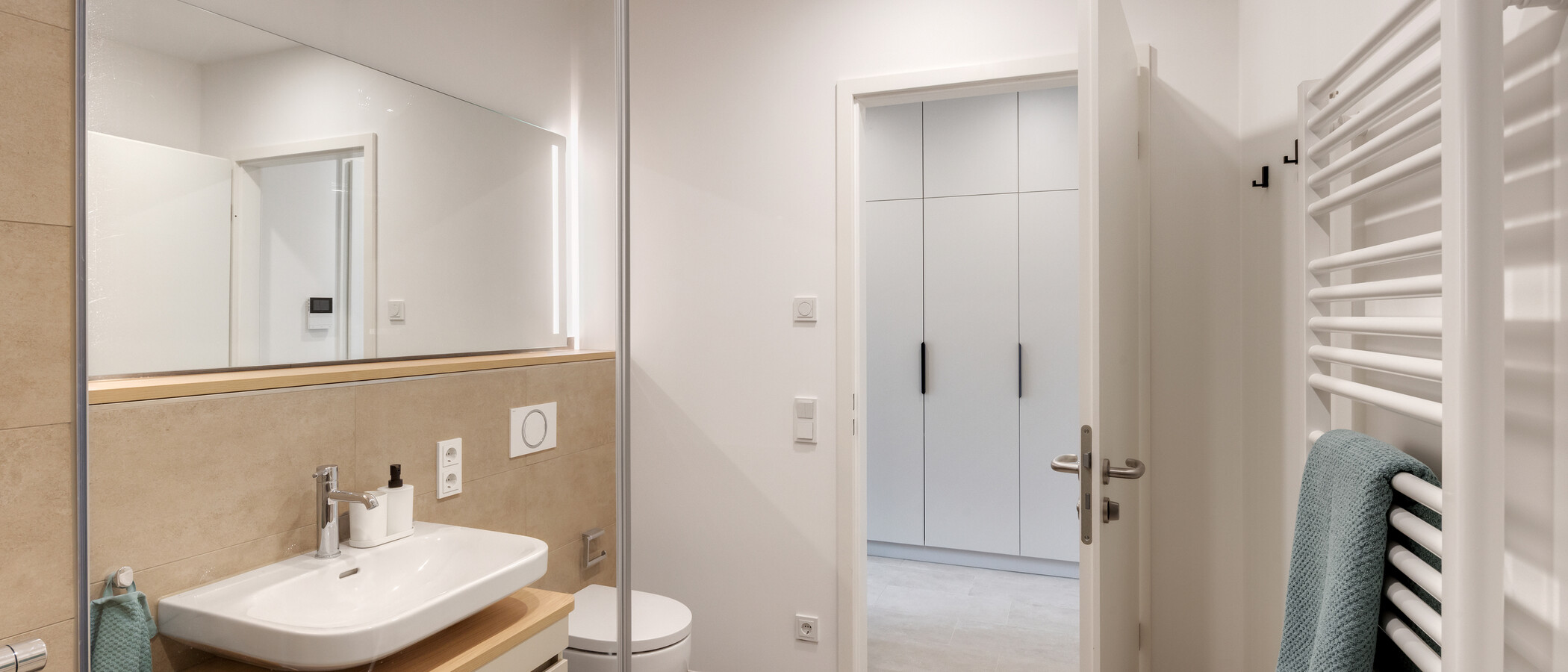 appartamento München Berg am Laim 02 bagno 14935