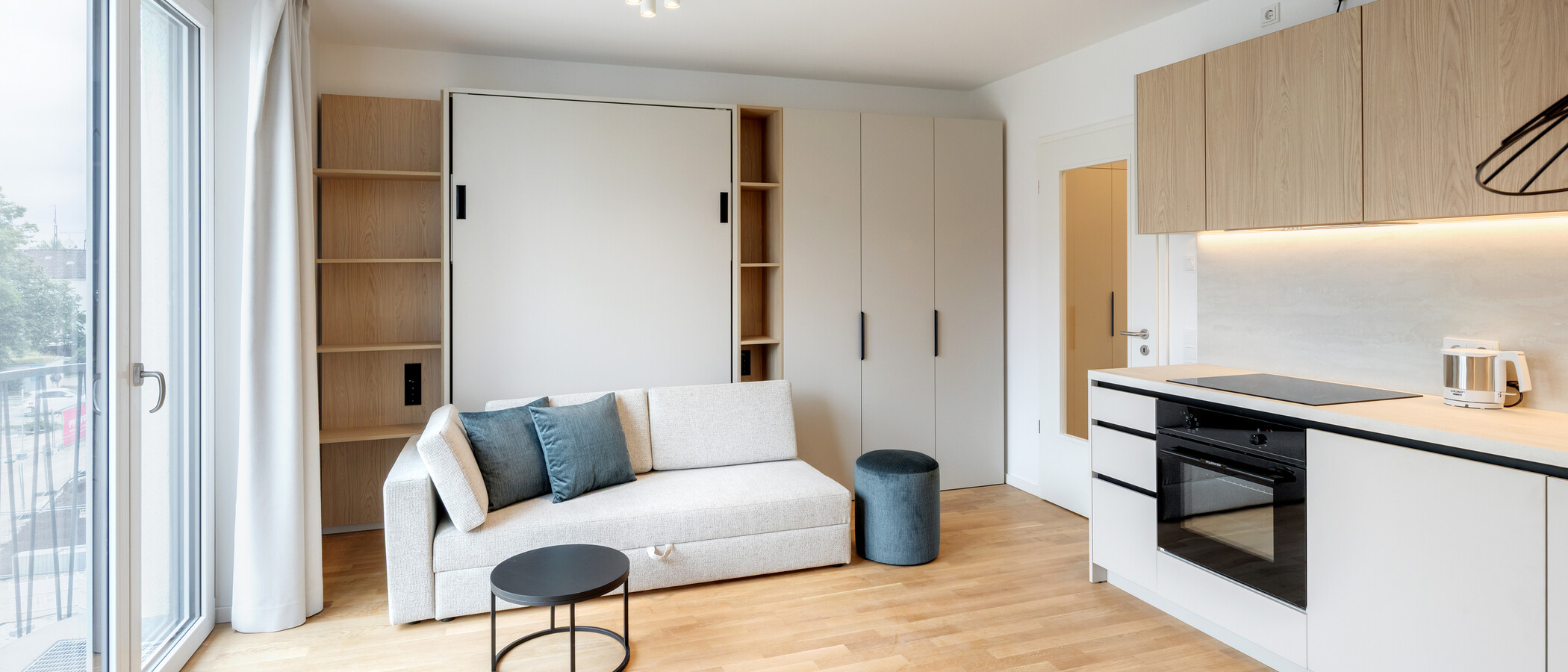 appartamento München Berg am Laim 01 zona living 14935