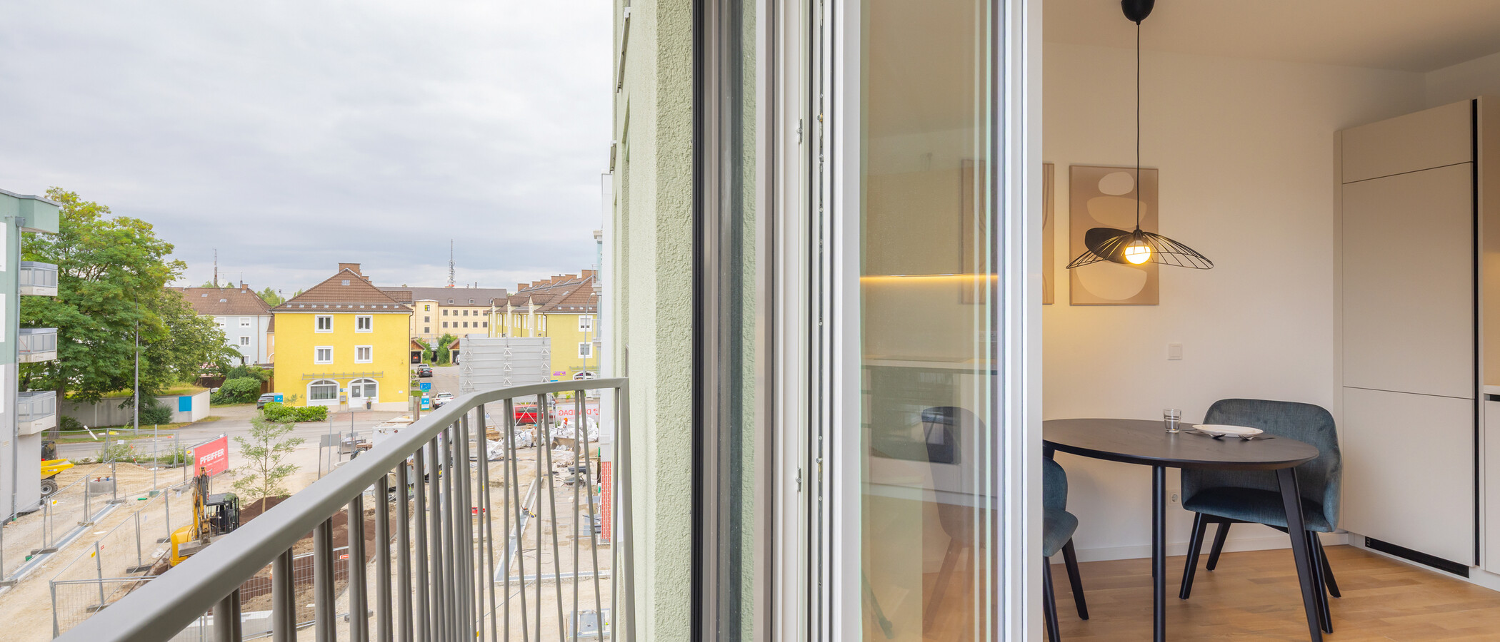 appartamento München Berg am Laim 01 balcone 14936