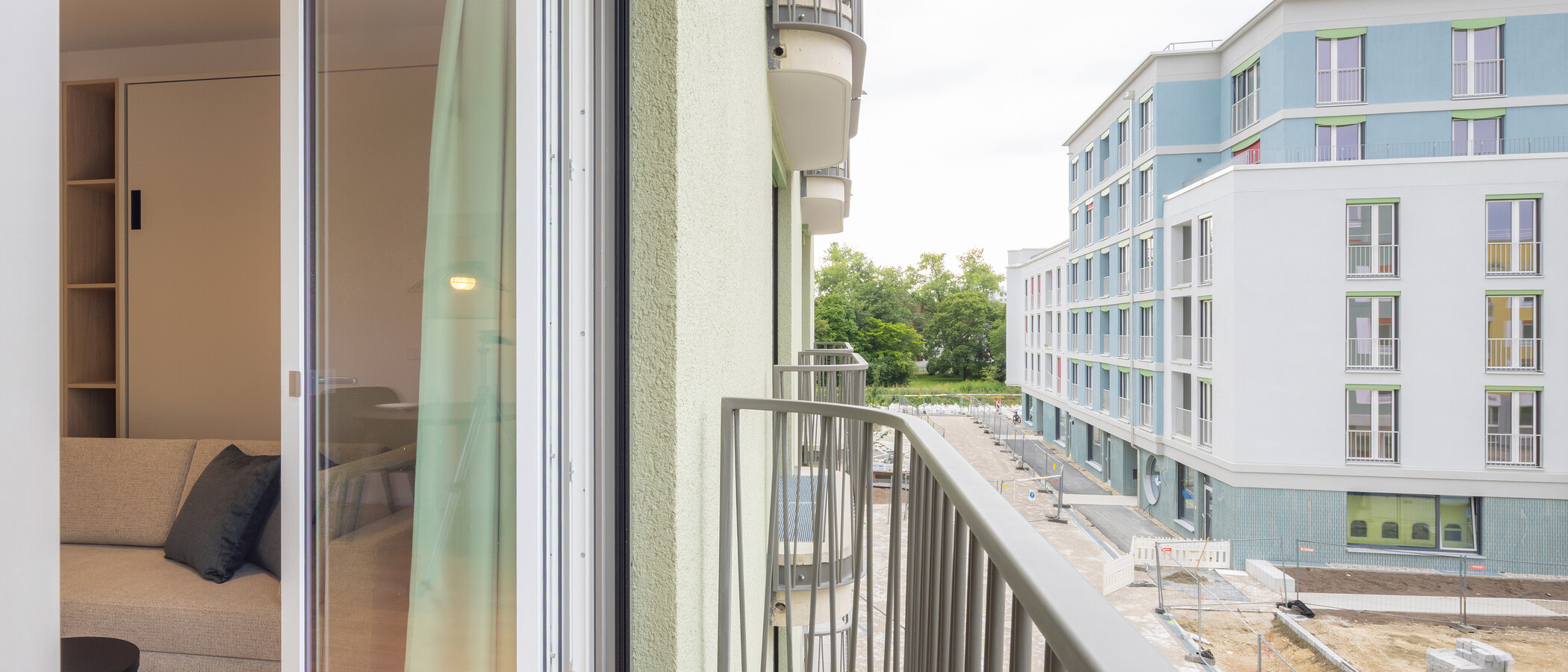 appartamento München Berg am Laim 02 balcone 14936