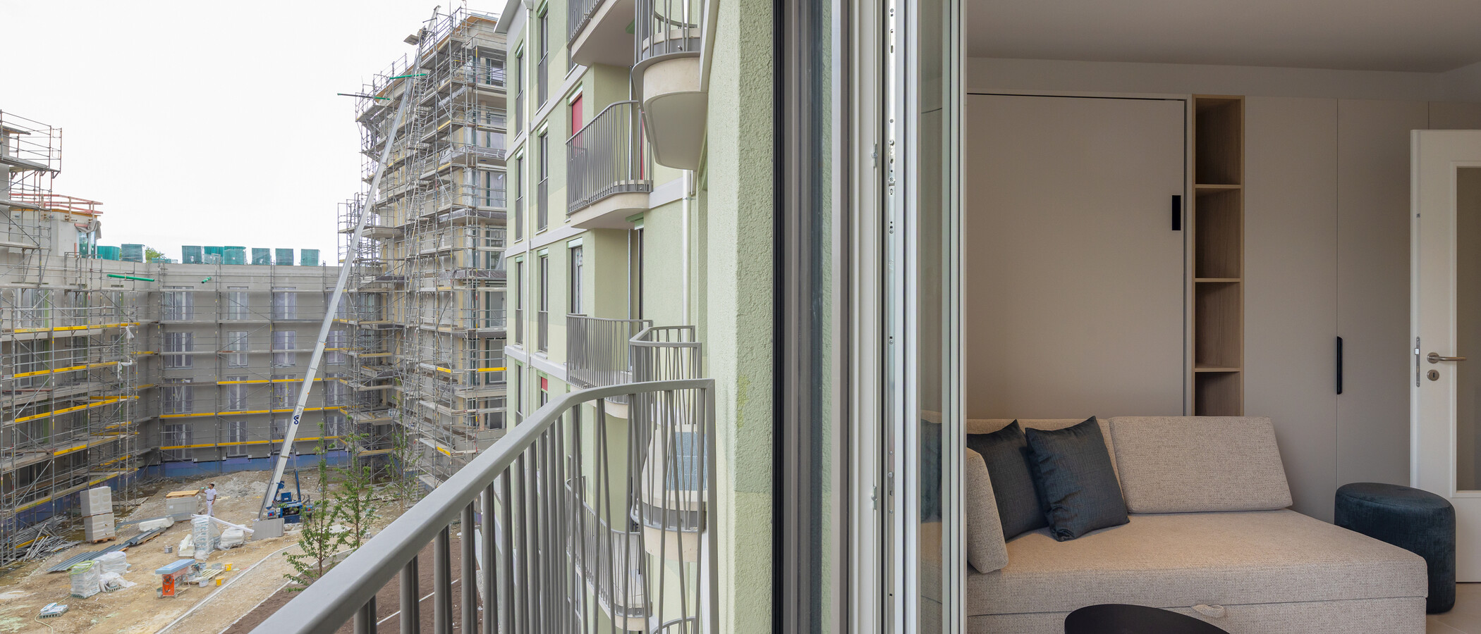 appartamento München Berg am Laim 02 balcone 14937