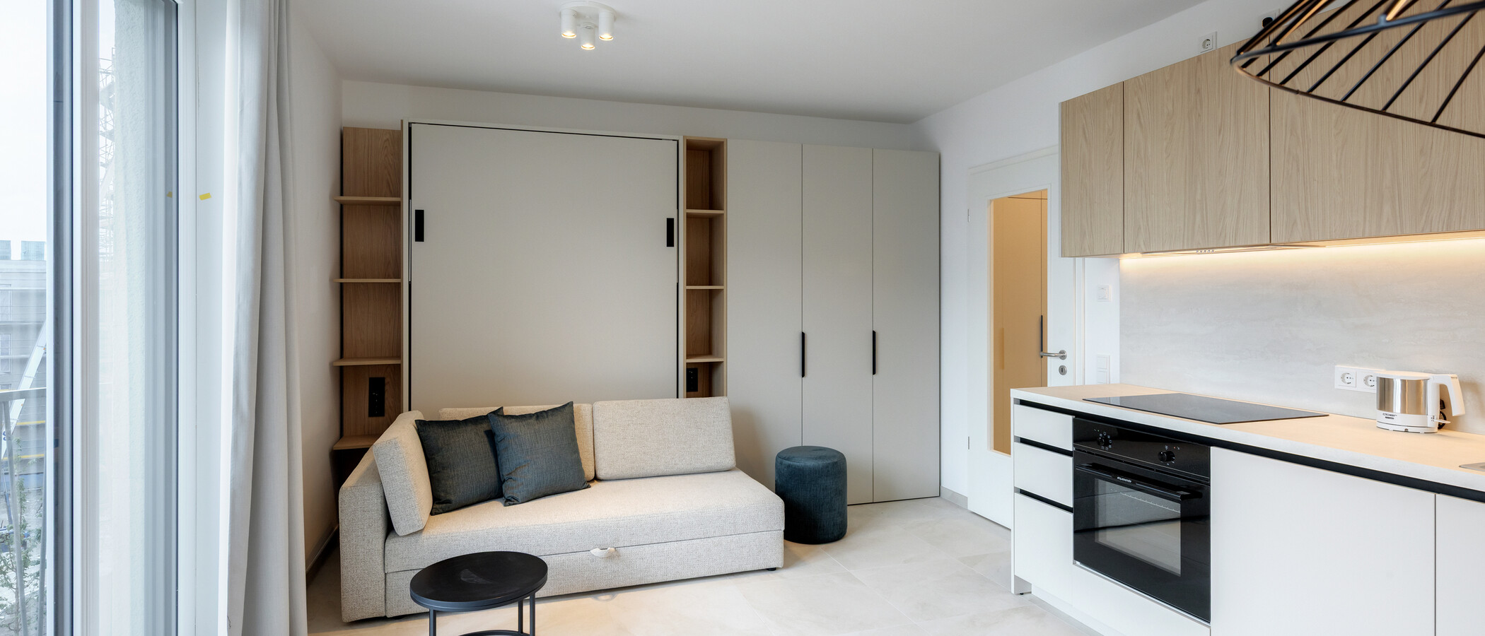 appartamento München Berg am Laim 02 zona living 14937