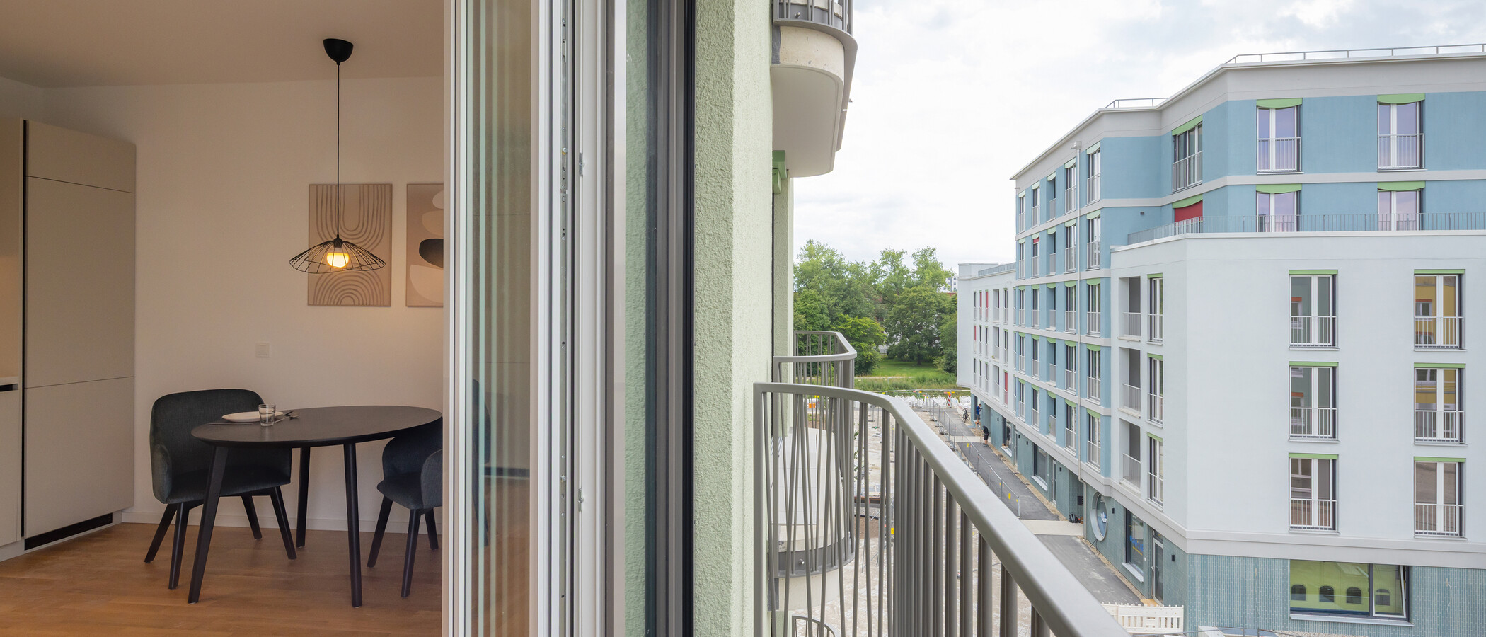 appartamento München Berg am Laim 01 balcone 14938