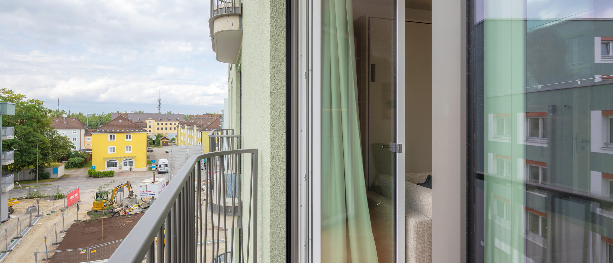appartamento München Berg am Laim 02 balcone 14938