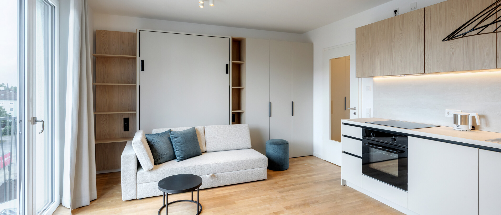appartamento München Berg am Laim 01 zona living 14938
