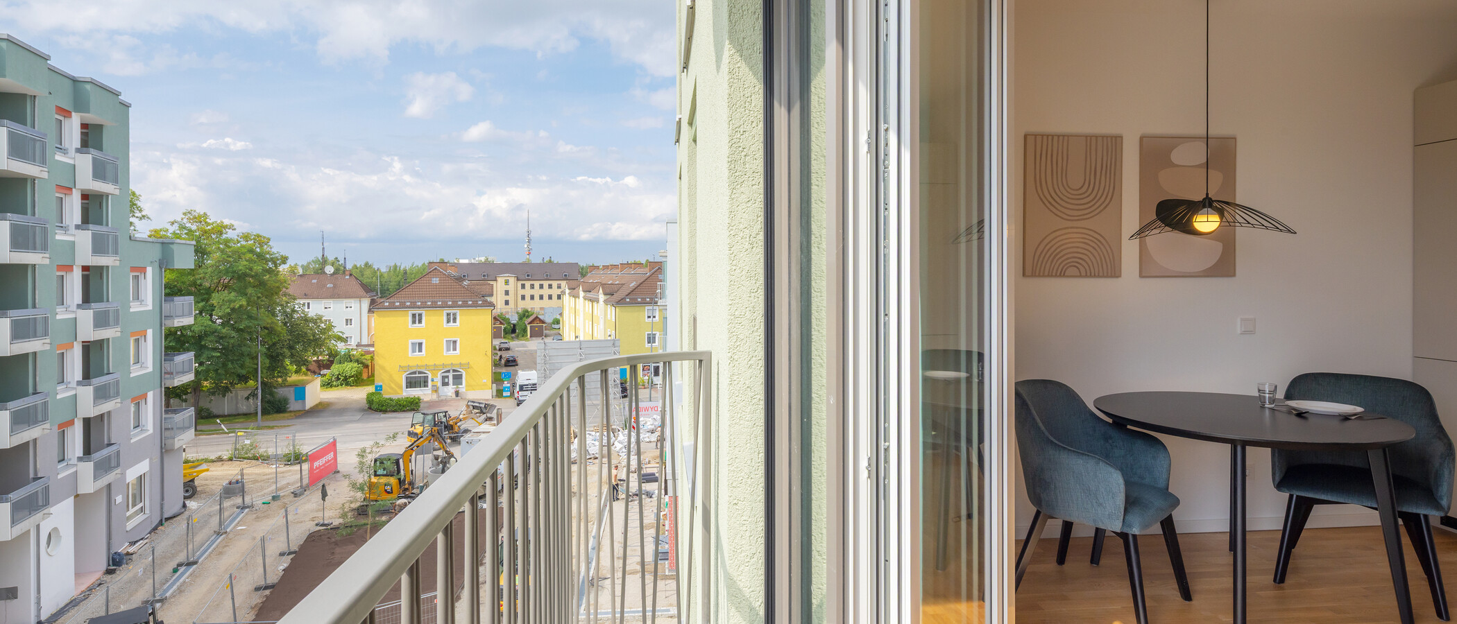 appartamento München Berg am Laim 02 balcone 14939