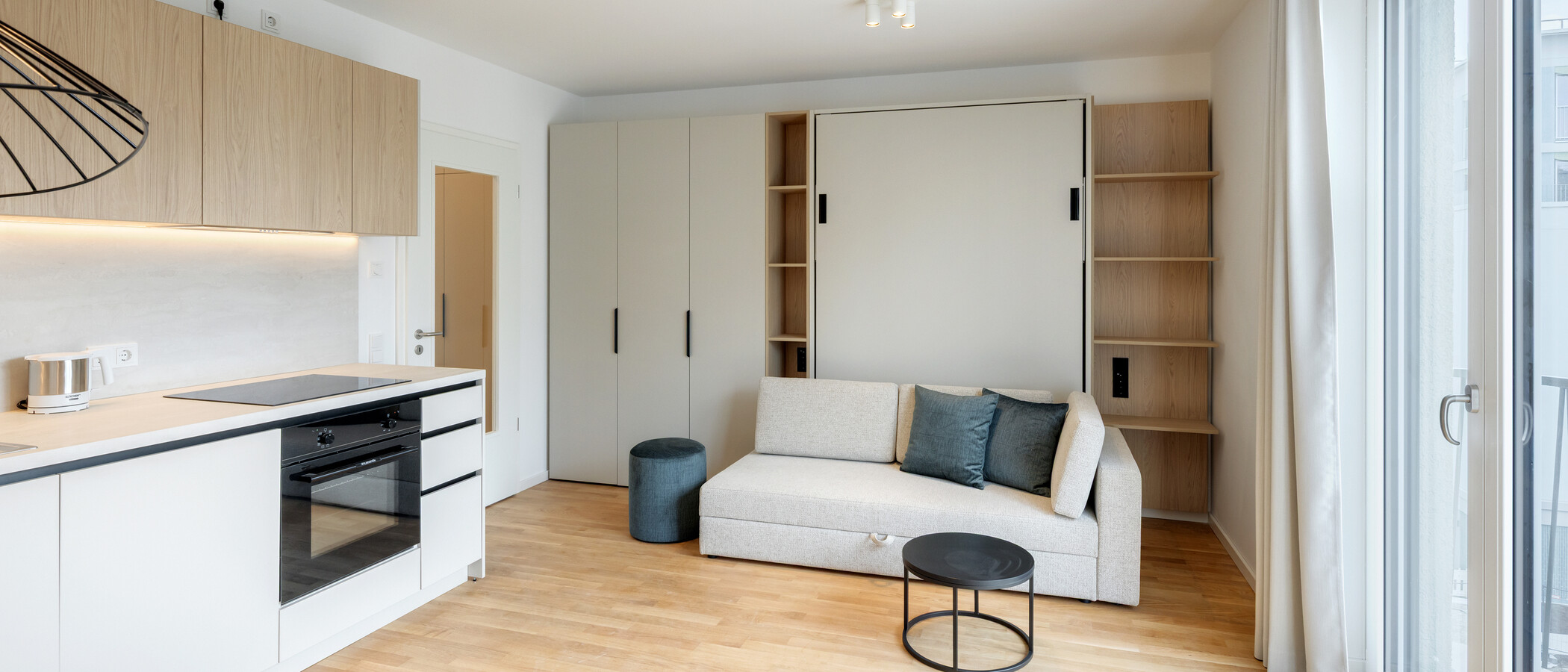 appartamento München Berg am Laim 01 zona living 14939