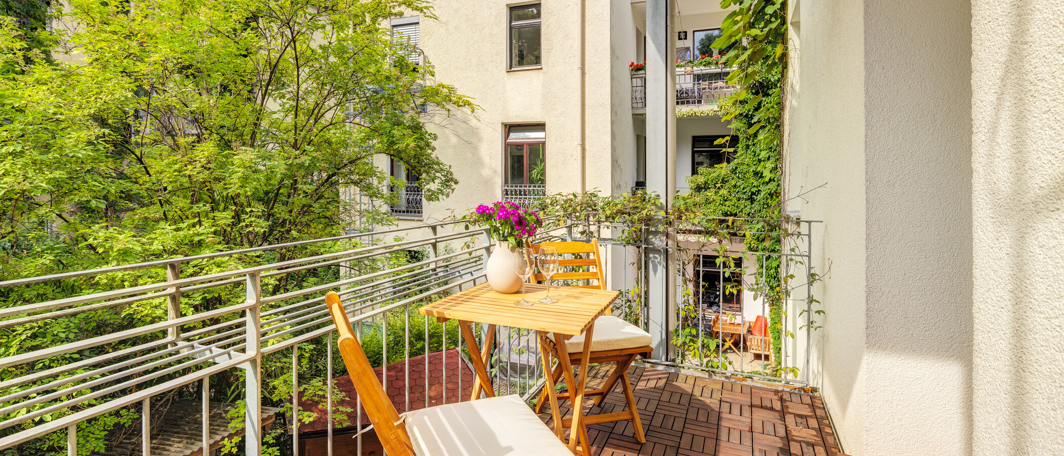 appartamento München Neuhausen 02 balcone 14942