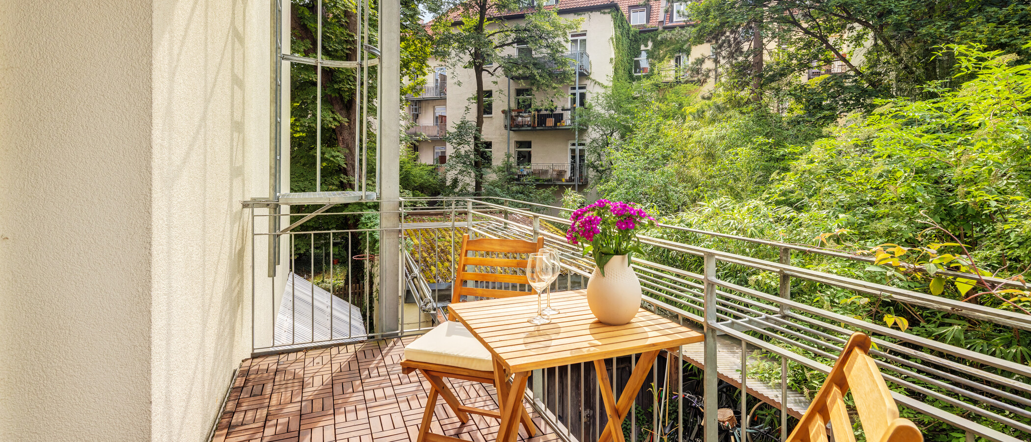 appartamento München Neuhausen 03 balcone 14942