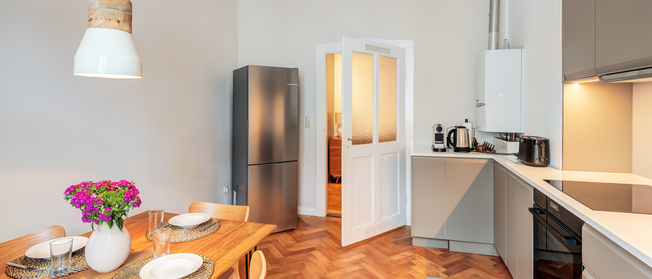 appartamento München Neuhausen 05 cucina 14943