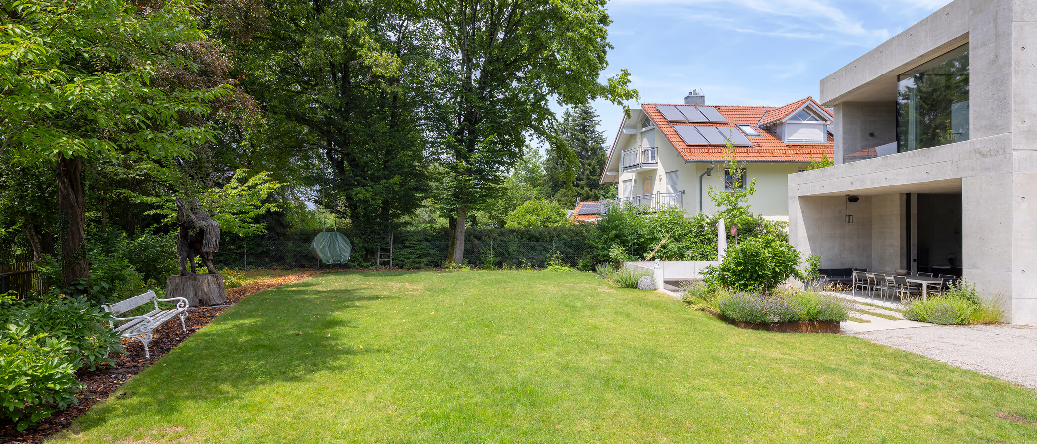 villa München Harlaching 01 giardino 14944