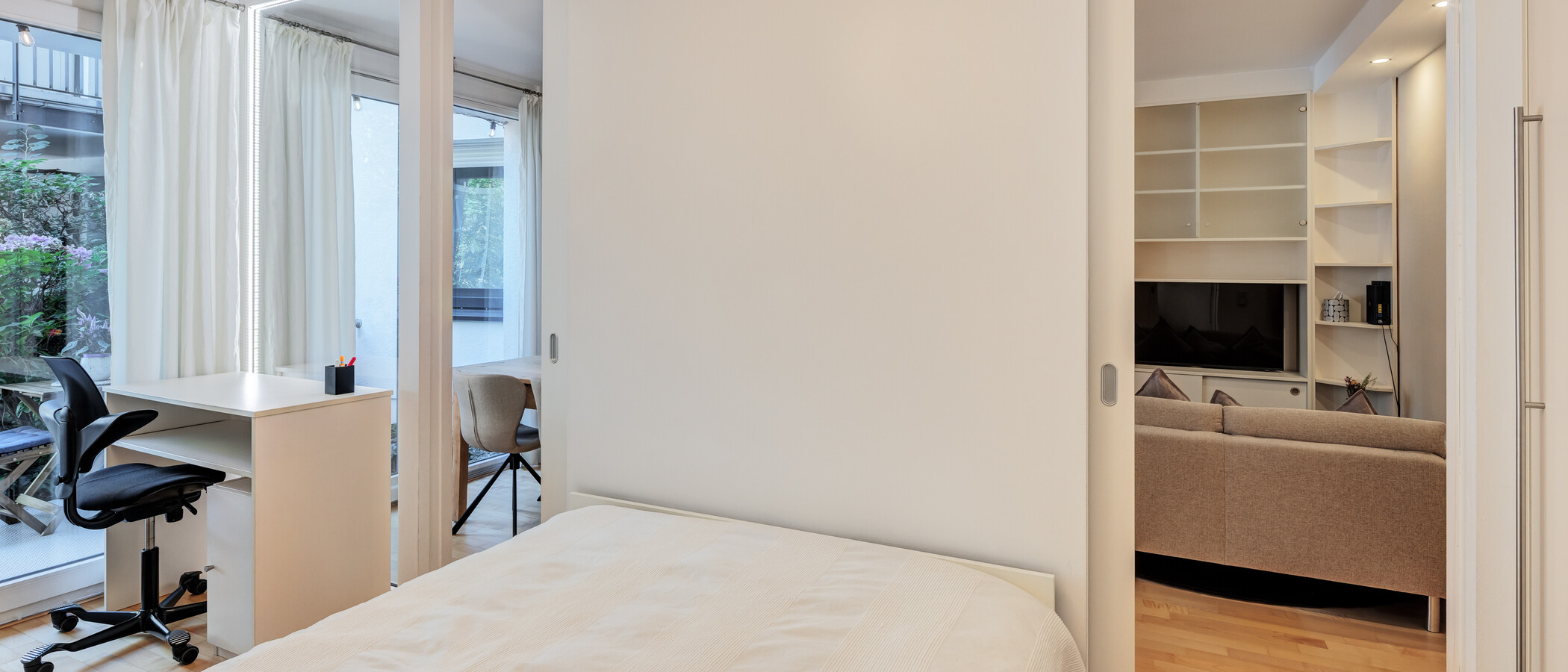 appartamento München Maxvorstadt - Museumsviertel 02 camera da letto 14945
