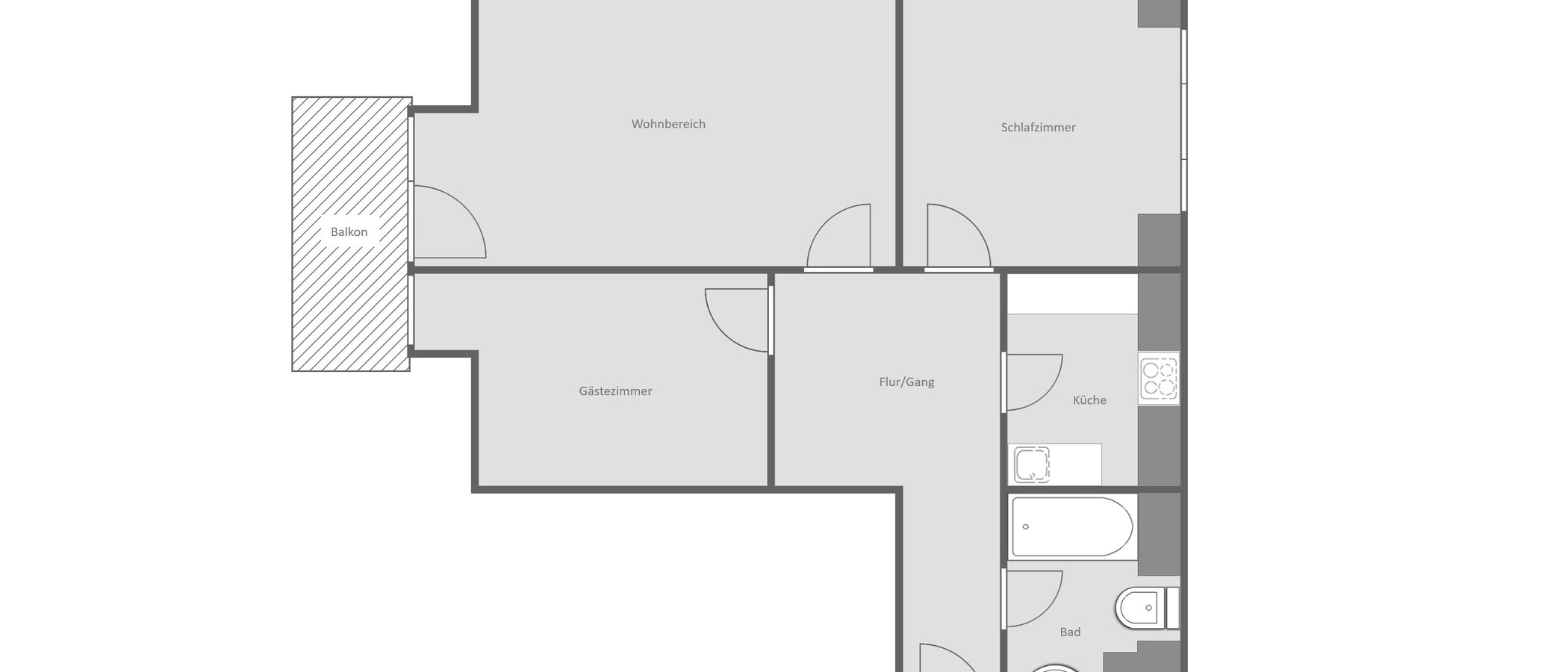 attico Germering 01 planimetria 14946