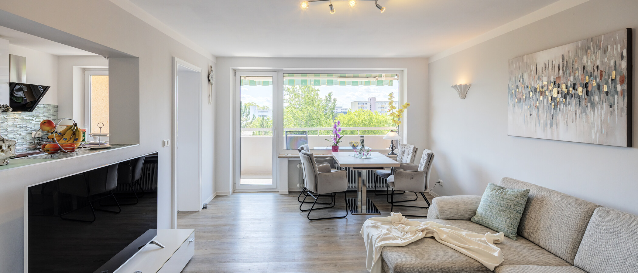 appartamento München Neuperlach 03 zona living 14948