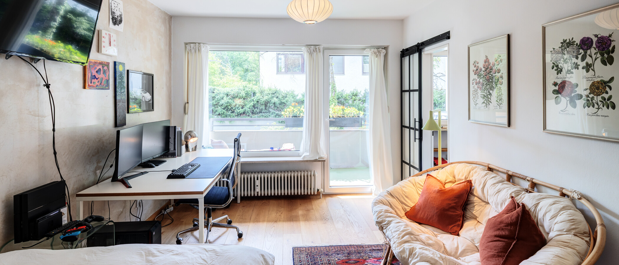 appartamento München Harlaching 02 zona living 14949
