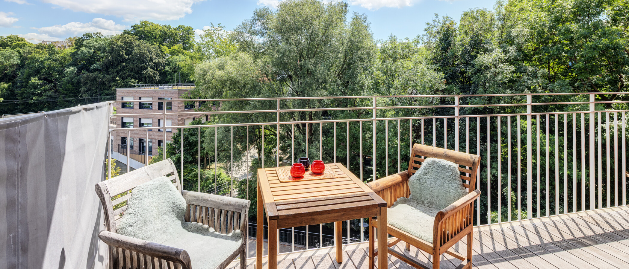attico München Au 01 balcone 14953