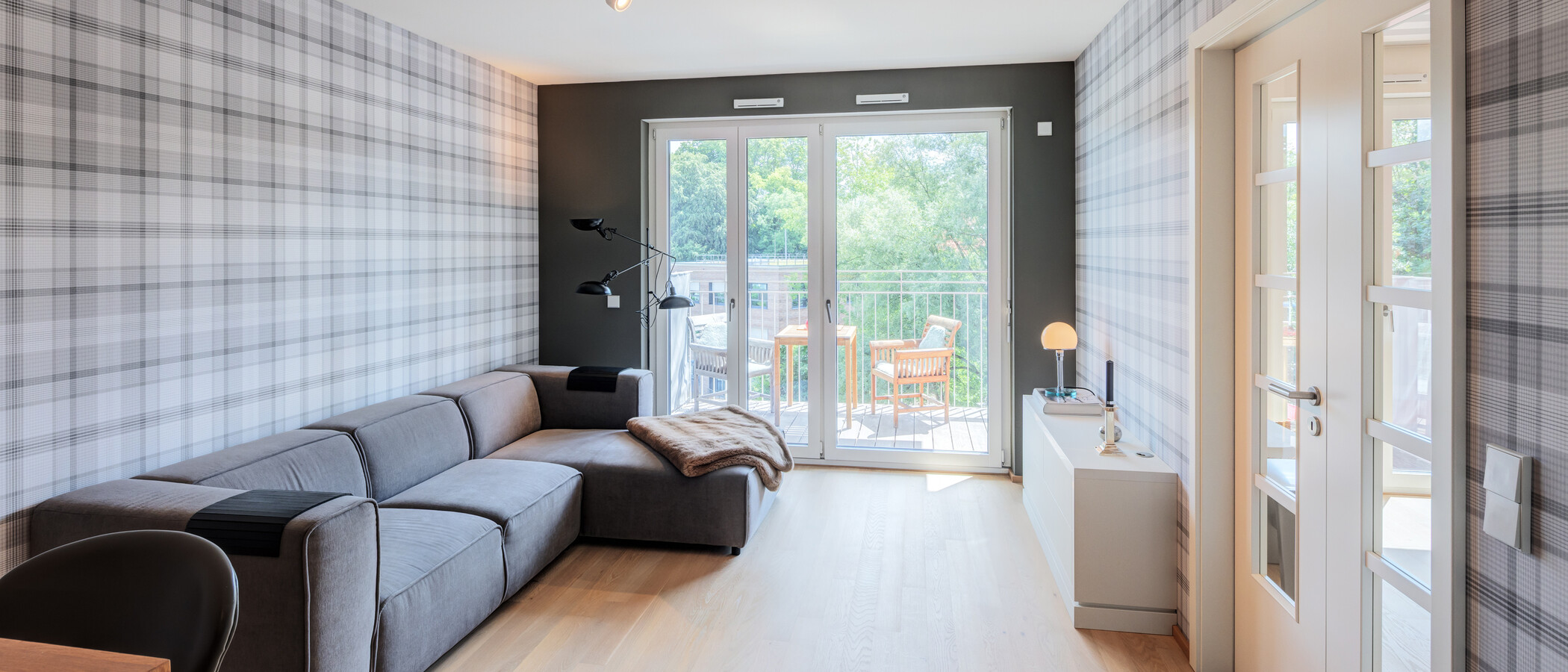 attico München Au 03 zona living 14953