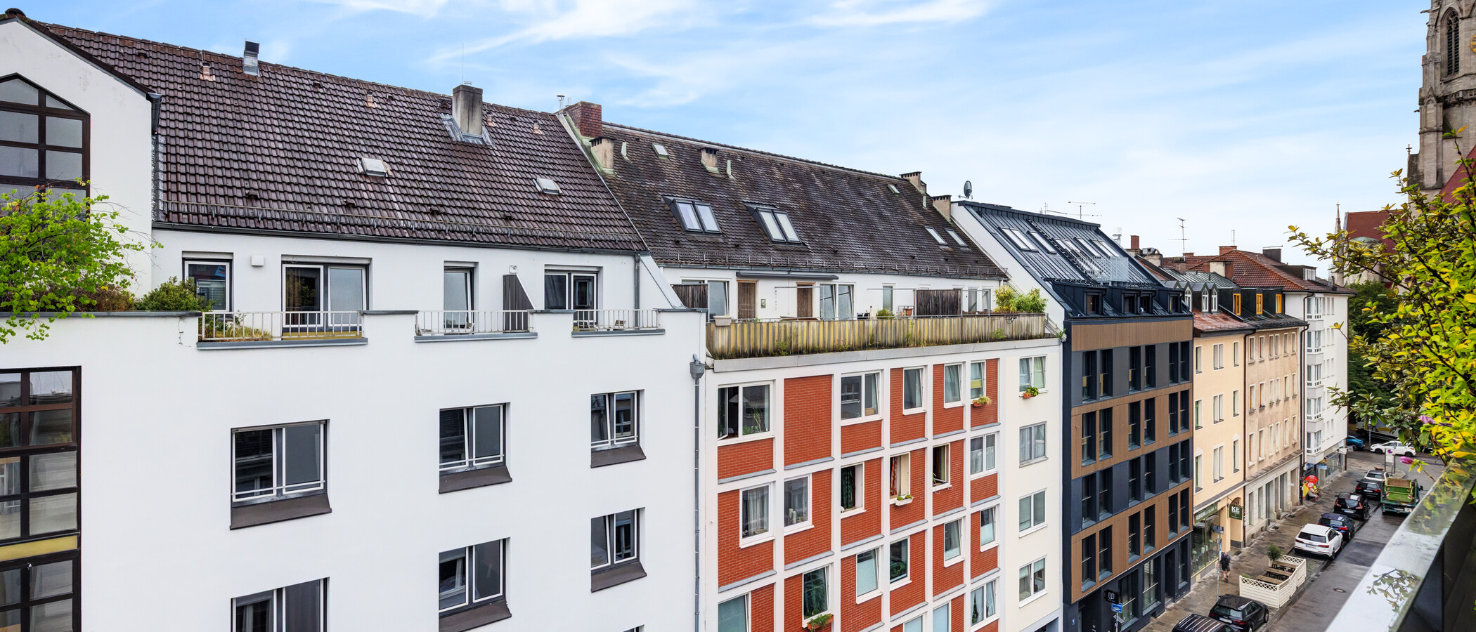 attico con terrazzo München Ludwigsvorstadt 04 vista 14956