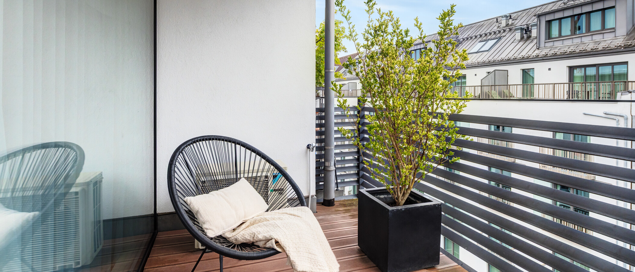 attico con terrazzo München Ludwigsvorstadt 01 2° Loggia 14956