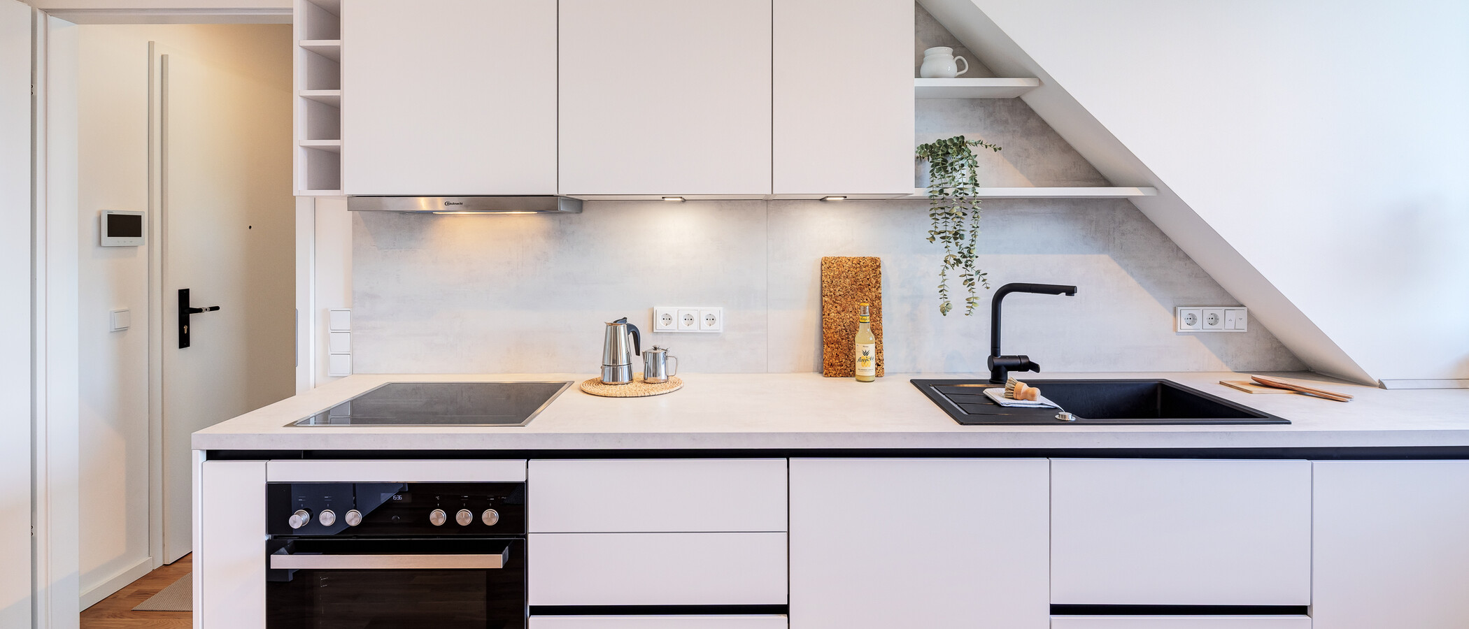 attico München Riem 01 cucina 14957