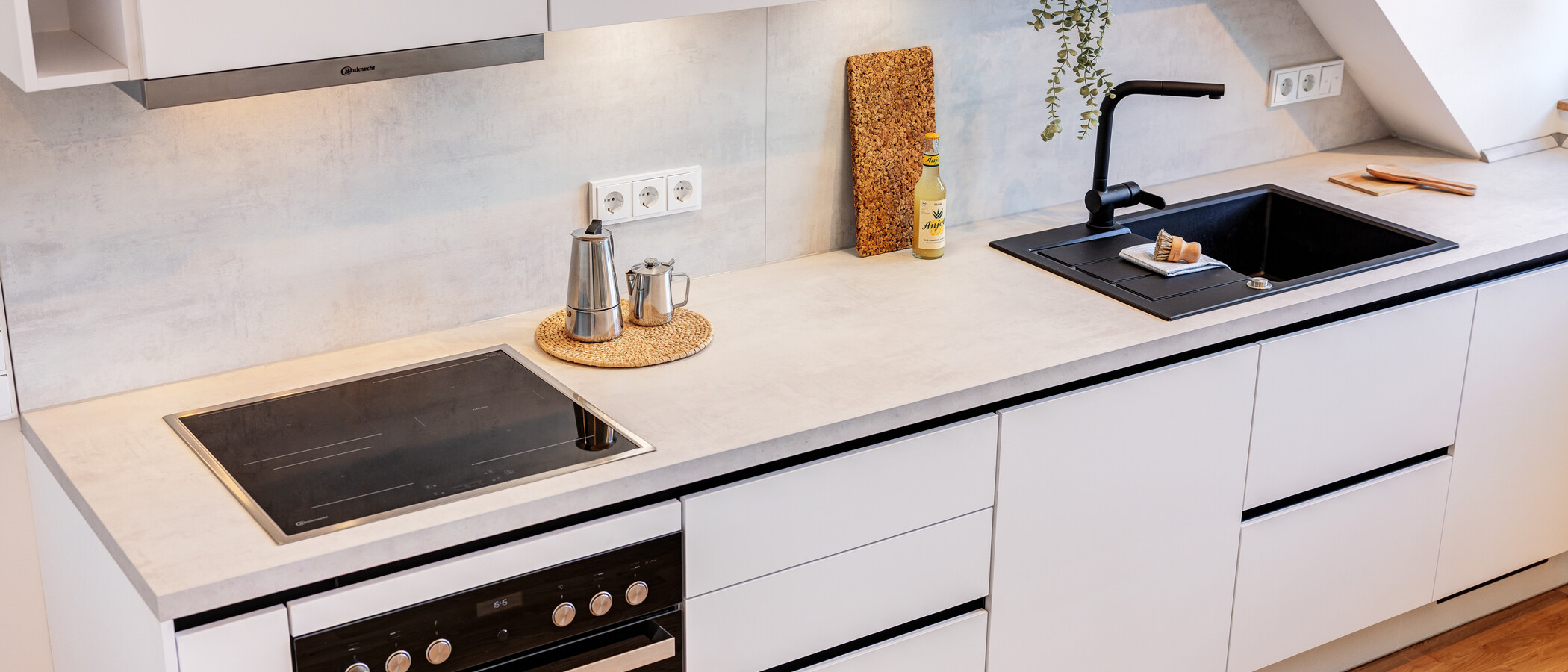 attico München Riem 02 cucina 14957