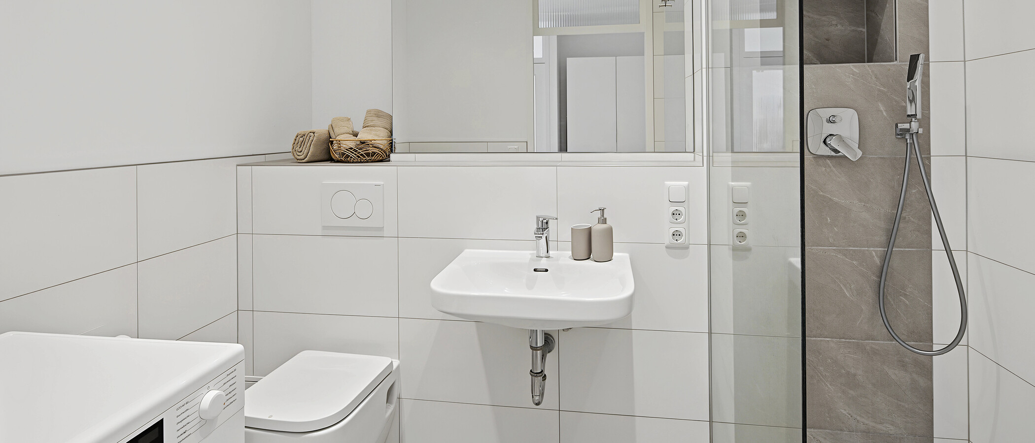 appartamento München Arabellapark 01 bagno 14958