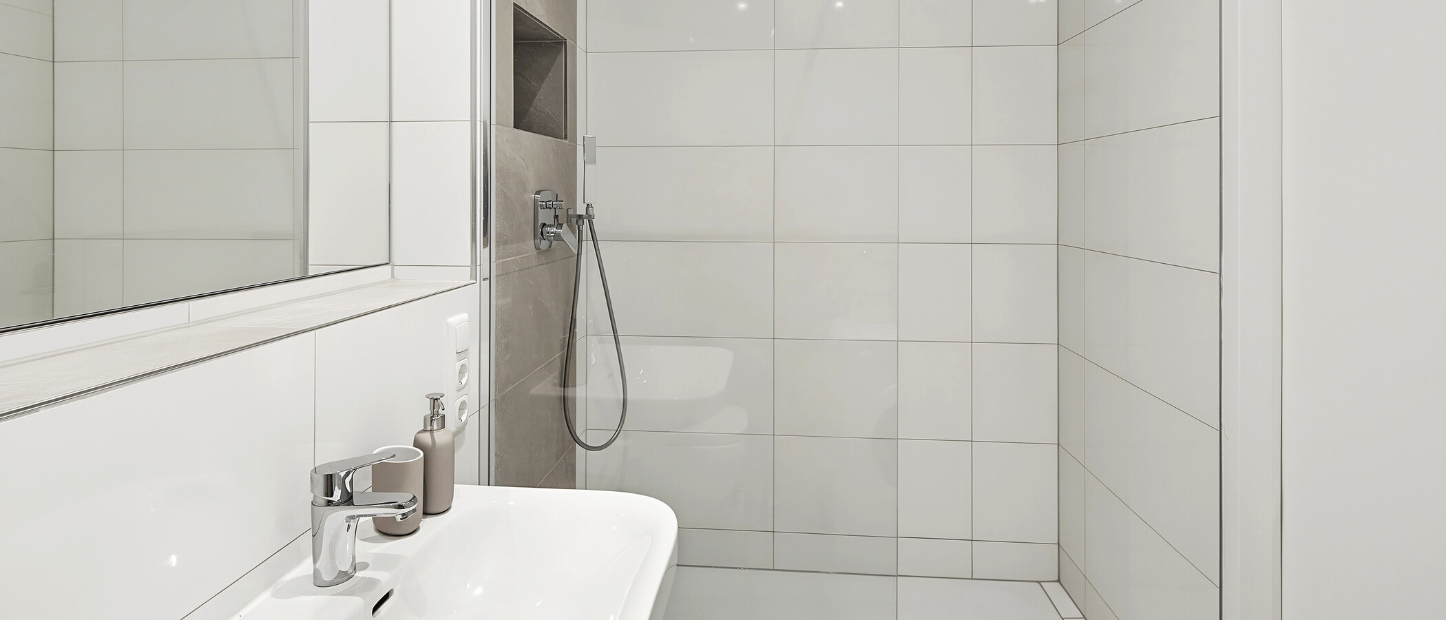 appartamento München Arabellapark 02 bagno 14958