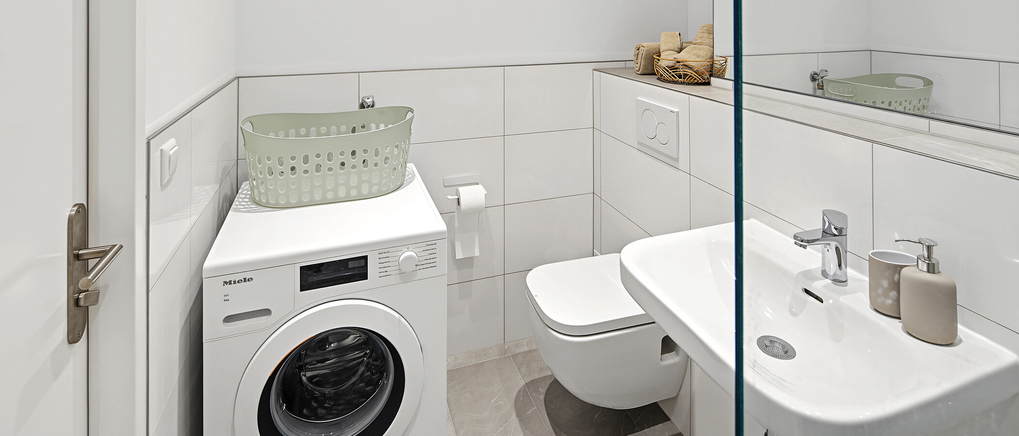 appartamento München Arabellapark 03 bagno 14958