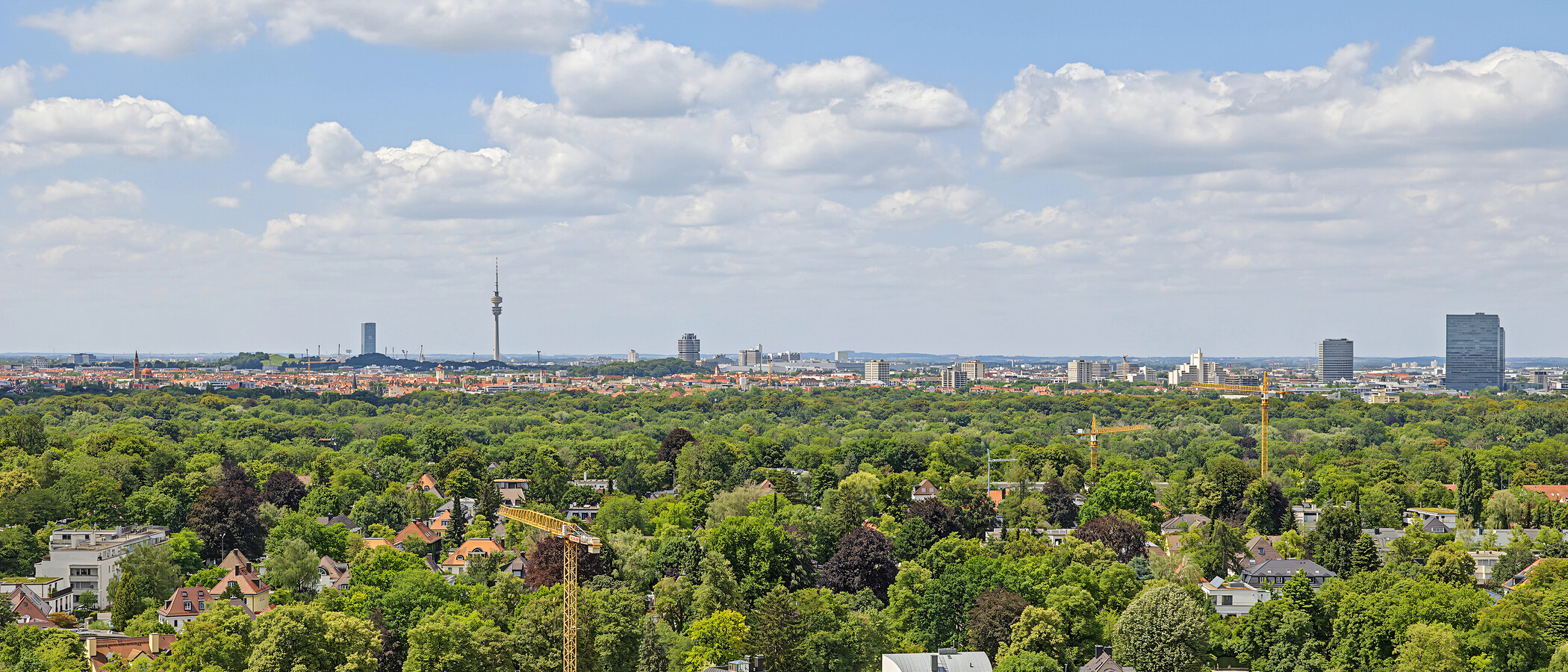 appartamento München Arabellapark 04 terazzo condiviso 14958