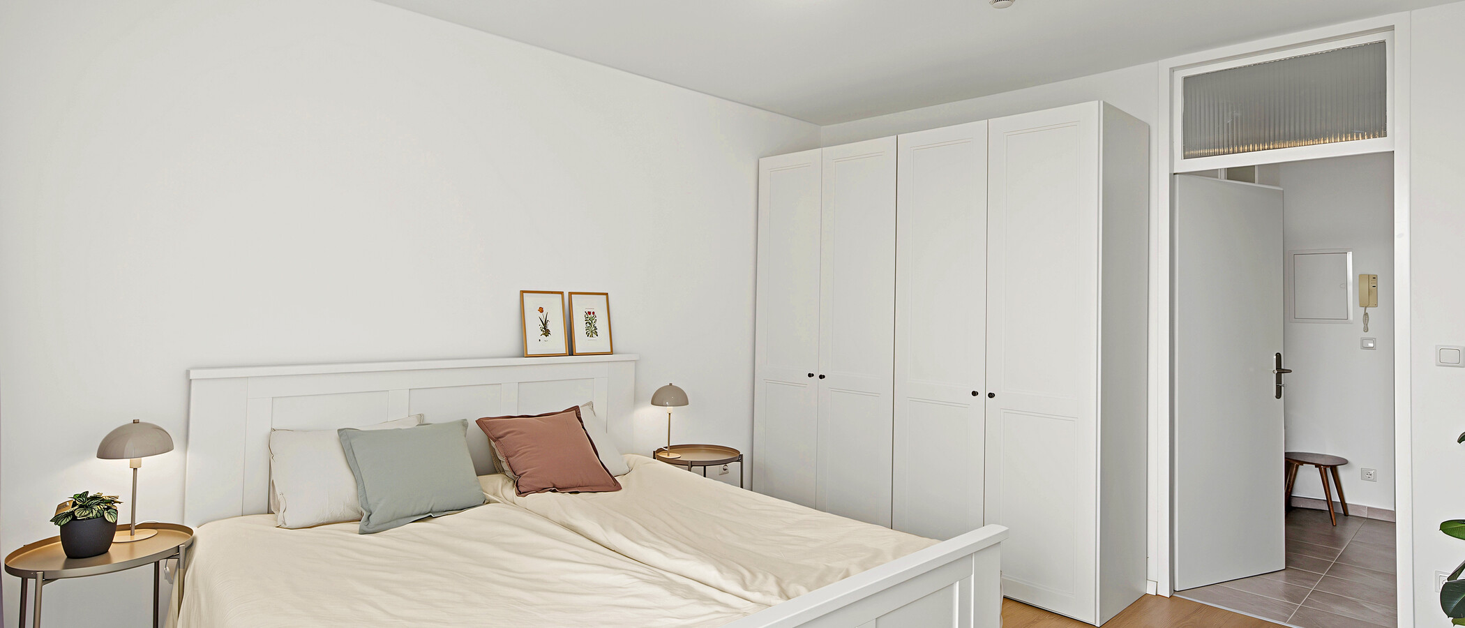 appartamento München Arabellapark 02 camera da letto 14958