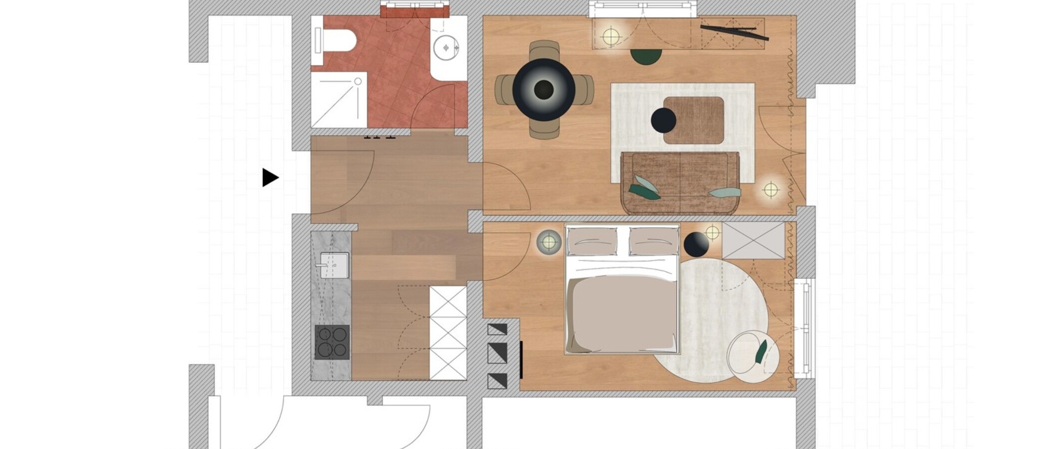 appartamento Rottach-Egern 01 planimetria 14959