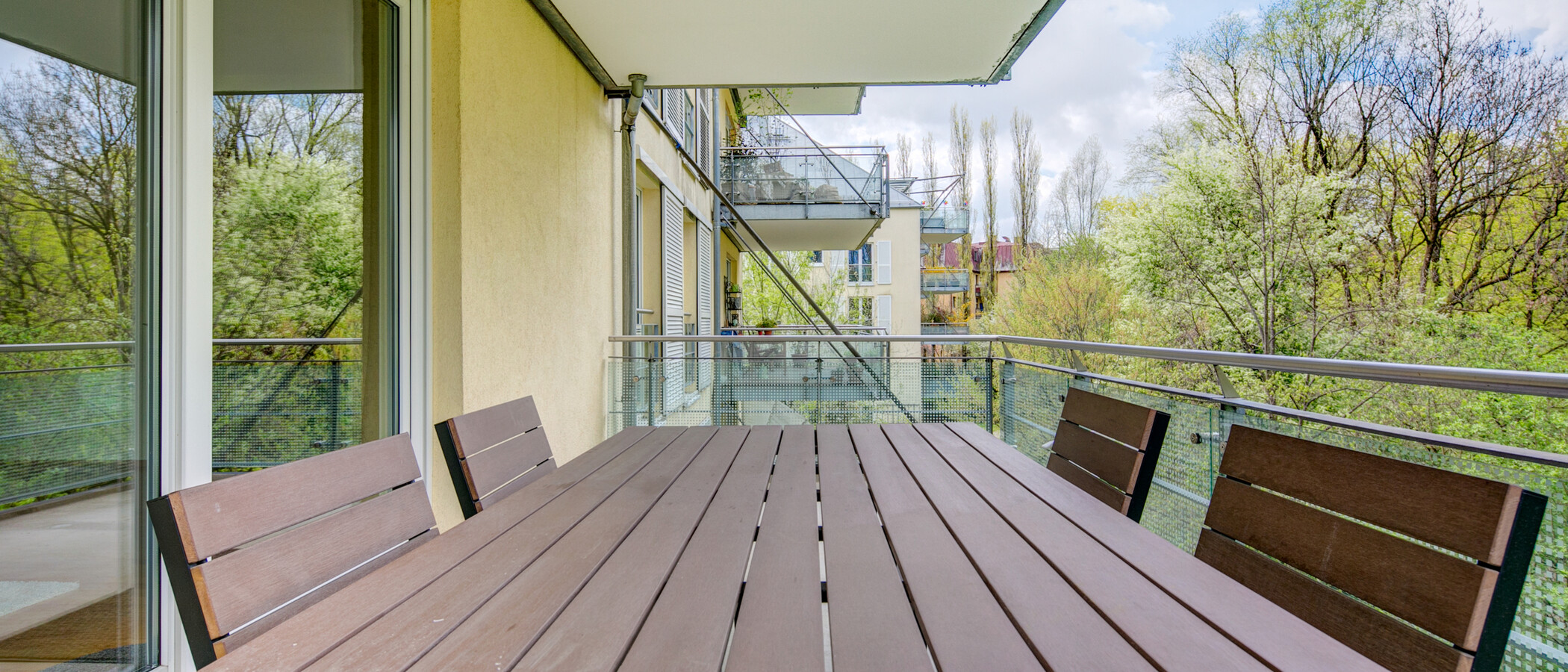 appartamento München Glockenbachviertel 02 balcone 1496