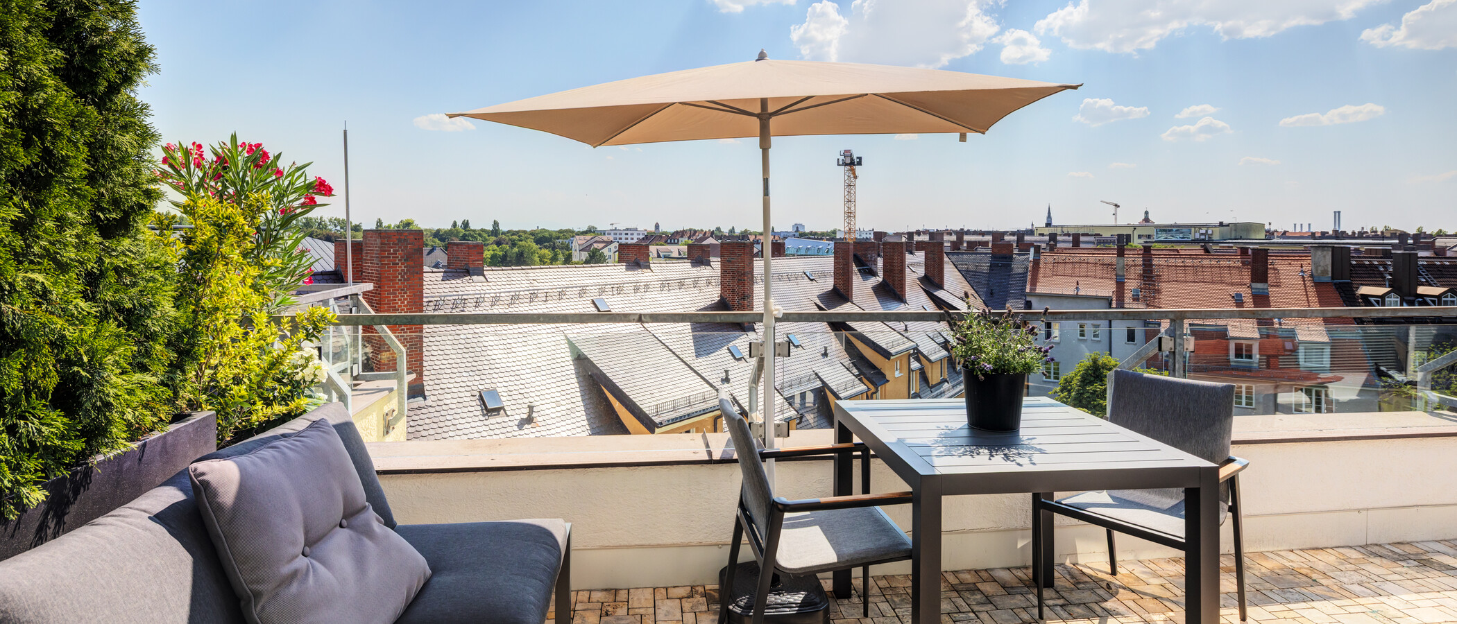 maisonette München Haidhausen 03 terrazza sul tetto 14963