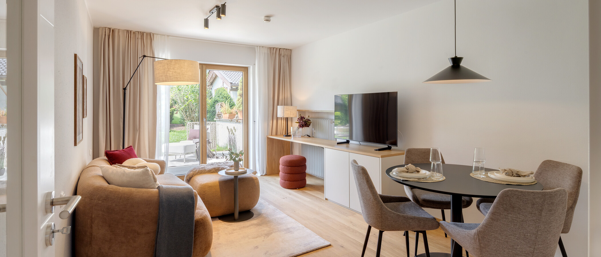 appartamento Rottach-Egern 02 zona living 14964