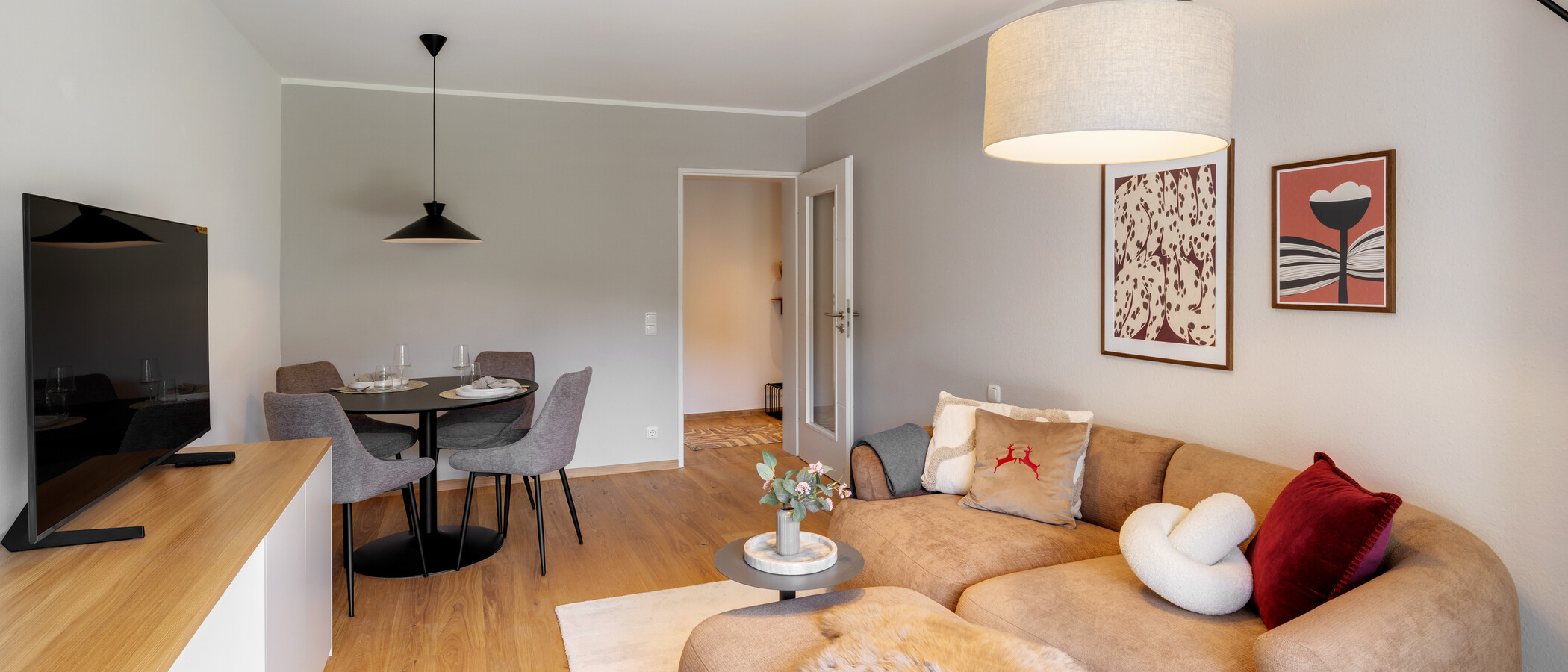 appartamento Rottach-Egern 03 zona living 14964