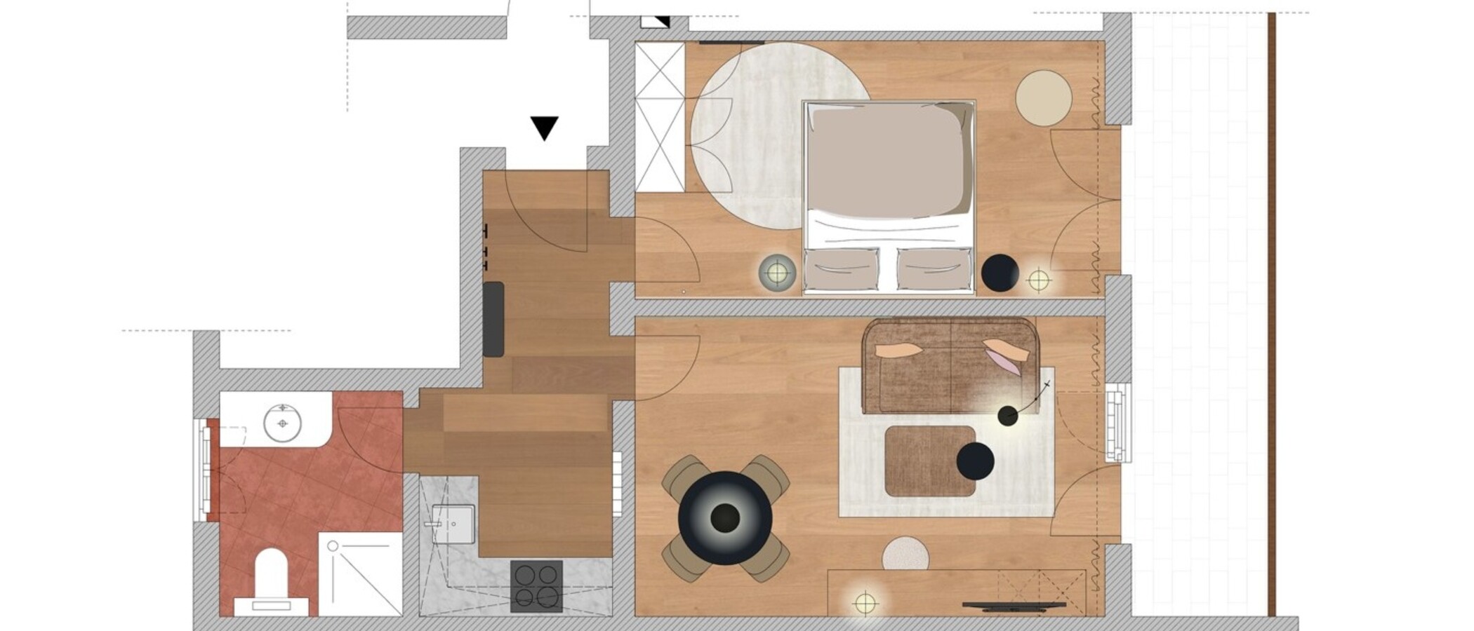appartamento Rottach-Egern 01 planimetria 14966