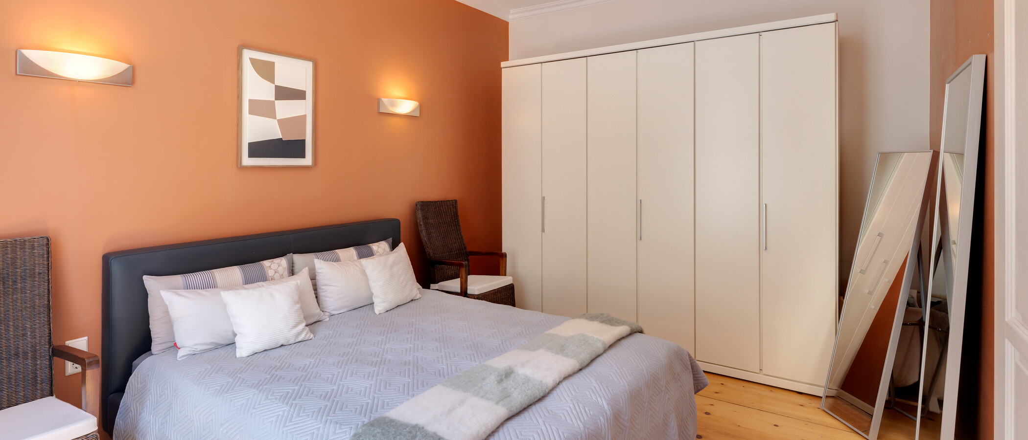 appartamento München Glockenbachviertel 02 camera da letto 14967