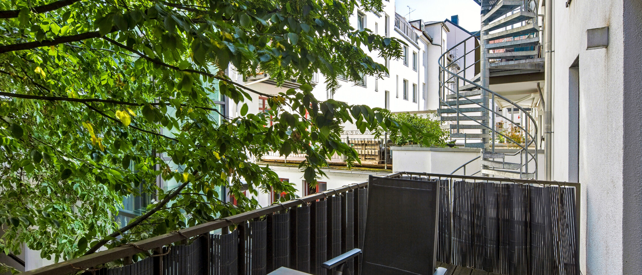 appartamento München Maxvorstadt 02 balcone 14968